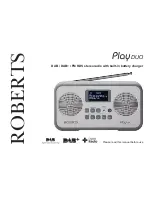 Предварительный просмотр 1 страницы Roberts PlayDuo User Manual