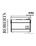 Preview for 1 page of Roberts R701 Manual