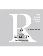 Preview for 1 page of Roberts R760 Operating Instructions Manual