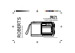 Roberts R871 Manual preview