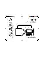 Roberts R979 Instruction Book preview