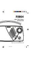 Предварительный просмотр 1 страницы Roberts R9904 User Manual