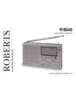 Preview for 1 page of Roberts R9940 Manual