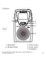 Preview for 3 page of Roberts R9988 Operating Instructions Manual