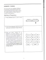 Preview for 20 page of Roberts RC828 Operators Operator'S Manual