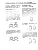 Preview for 24 page of Roberts RC828 Operators Operator'S Manual