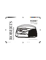 Roberts RC9907 User Manual preview