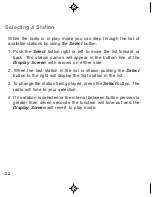 Preview for 22 page of Roberts RD4 Operating Instructions Manual