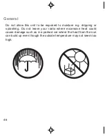 Preview for 46 page of Roberts RD4 Operating Instructions Manual