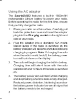 Preview for 6 page of Roberts Sports DAB 3 User Manual