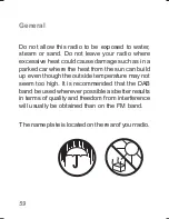 Preview for 60 page of Roberts Sports DAB 3 User Manual