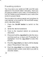 Preview for 40 page of Roberts Sports DAB Manual