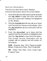 Preview for 48 page of Roberts Sports DAB Manual