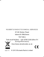 Предварительный просмотр 64 страницы Roberts SportsDAB 4 Manual