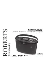 Roberts Stream 205 User Manual preview