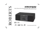 Roberts Stream 65i User Manual preview