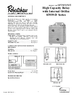 Robertshaw 83939-D Series Manual preview