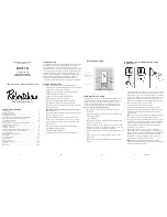 Preview for 1 page of Robertshaw RS311N Installation And Operation