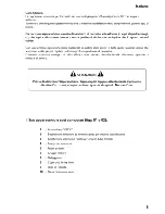 Preview for 5 page of RoBiaPlast CALESSE Instructions For Use And Maintenance Manual