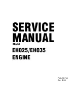 Robin America EH025 Service Manual предпросмотр