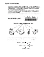 Предварительный просмотр 3 страницы Robin America EH30 Parts Manual