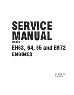 Robin America EH63 Service Manual предпросмотр