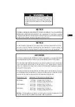 Preview for 3 page of Robin America EX30 Instructions For Use Manual