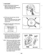 Предварительный просмотр 41 страницы Robin America GENERATORS 13OOOT Service Manual