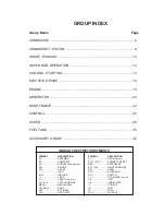 Preview for 5 page of Robin America RGX3600 Parts Manual