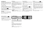 Предварительный просмотр 2 страницы Robin AR6004 Operating Instructions