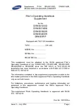 Preview for 3 page of Robin DR400 Series Pilot Operating Handbook