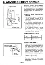 Предварительный просмотр 21 страницы Robin DY41B Instructions For Use Manual