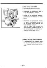 Preview for 26 page of Robin DY41B Instructions For Use Manual