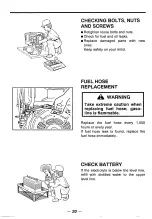 Предварительный просмотр 31 страницы Robin DY41B Instructions For Use Manual