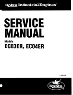 Предварительный просмотр 1 страницы Robin EC03ER Service Manual