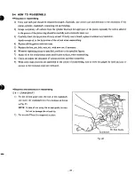 Предварительный просмотр 31 страницы Robin EY15 Service Manual