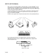 Preview for 3 page of Robin PKX301 Parts Manual