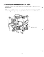 Предварительный просмотр 9 страницы Robin RGD2500 Service Manual