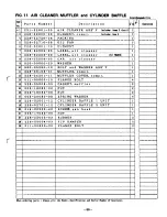 Предварительный просмотр 69 страницы Robin RGD3700 Parts Catalog