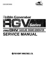 Robin RGV2200 Service Manual предпросмотр