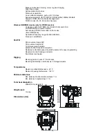 Preview for 31 page of Robin Robin 600E Beam User Manual