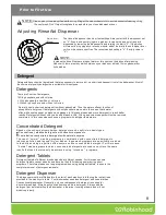 Preview for 9 page of ROBINHOOD DWM12P6FBK Installation And Operating Instructions Manual