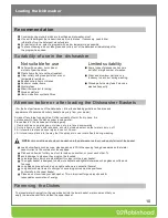 Preview for 11 page of ROBINHOOD DWM12P6FBK Installation And Operating Instructions Manual