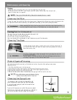 Preview for 16 page of ROBINHOOD DWM12P6FBK Installation And Operating Instructions Manual