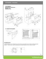 Предварительный просмотр 3 страницы ROBINHOOD OBA609C56SS Installation And Operating Instructions Manual