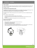 Предварительный просмотр 4 страницы ROBINHOOD OBA609C56SS Installation And Operating Instructions Manual