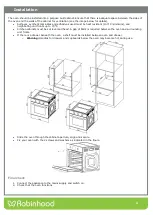 Preview for 6 page of ROBINHOOD OBD605K70W Installation And Operating Instructions Manual