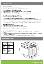 Предварительный просмотр 11 страницы ROBINHOOD RHBO77B Installation And Operating Instructions Manual