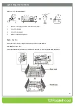 Предварительный просмотр 19 страницы ROBINHOOD RHDDW60X Installation And Operating Instructions Manual