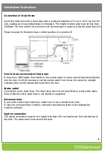 Предварительный просмотр 6 страницы ROBINHOOD RHDW4345W Installation And Operating Instructions Manual